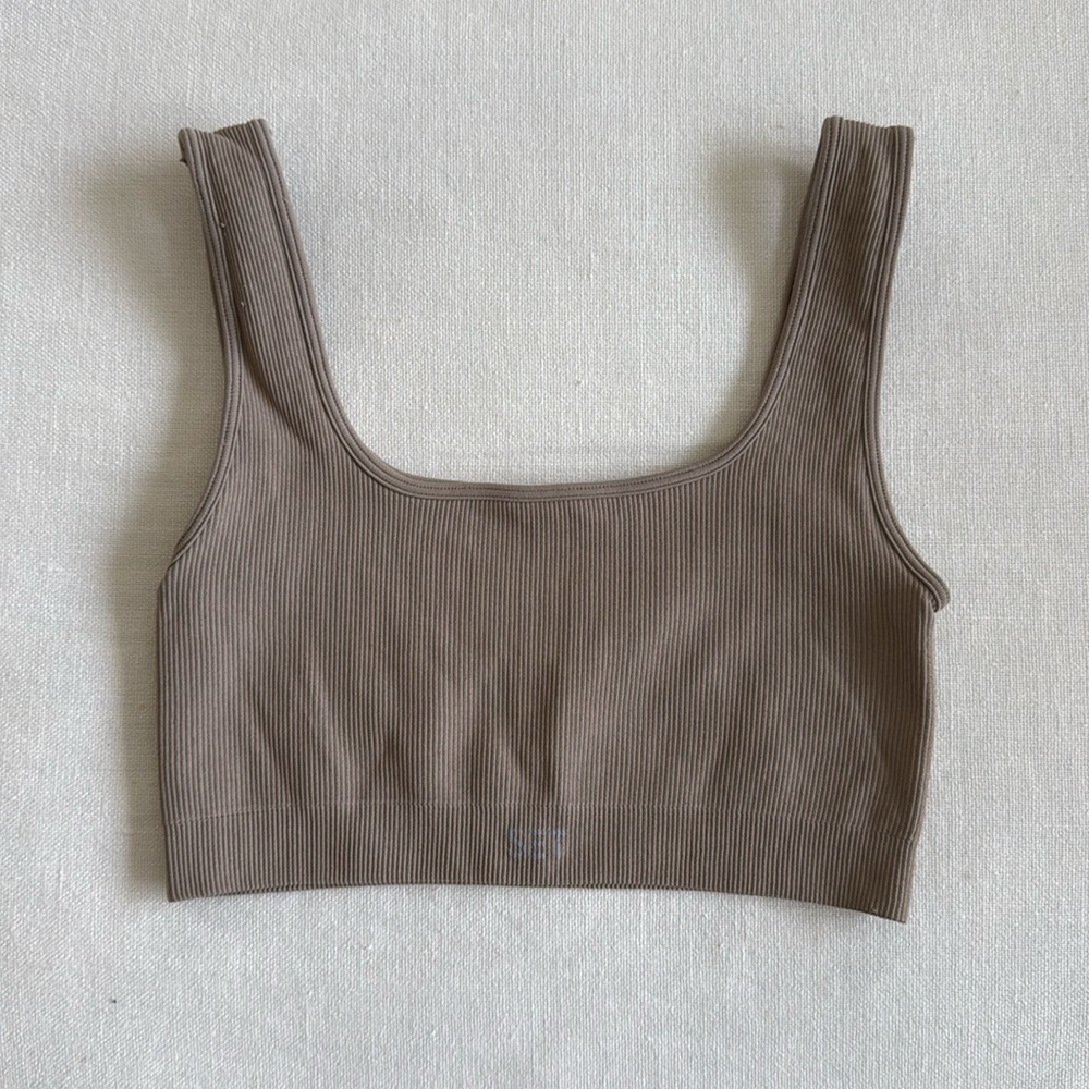 Set active box cut bra